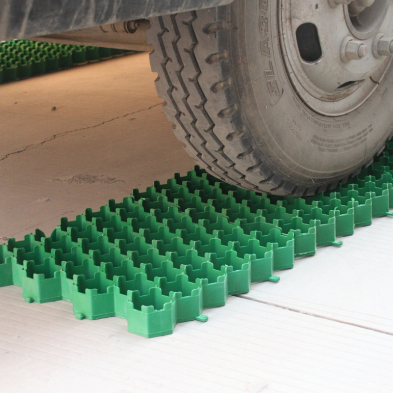 Grass Paver Grid Plastic Concrete Grass Grid Permeable Driveway for Slope Protection