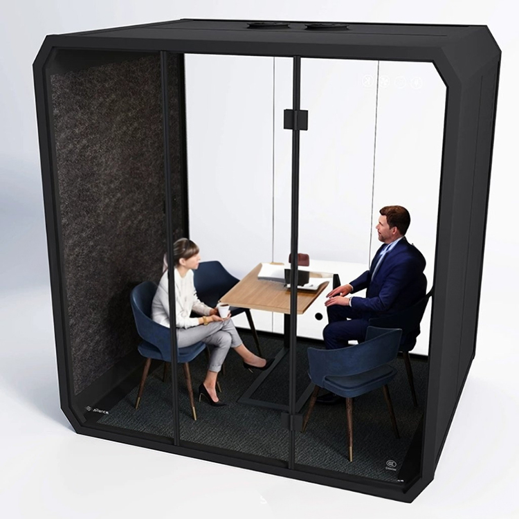 Acoustic Commercial Meeting Booth Office Soundproof Studio Pod Phone Booth Customized