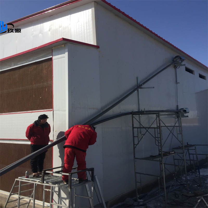 Structured Construction of Chicken Farms, Prefabricated Houses for Poultry, Broiler Farming, Full-Function Chicken House Facilities and Accessories