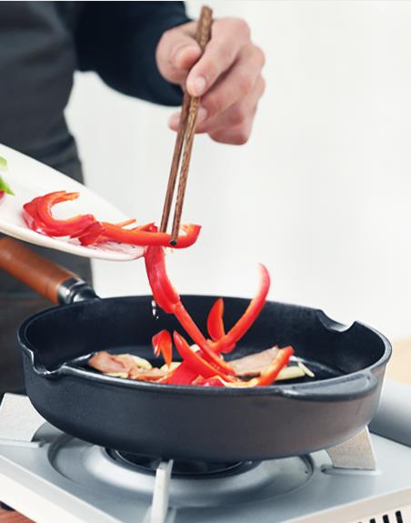 Cast Iron Cookware 22cm 24cm Cast Iron Non Stick Pan