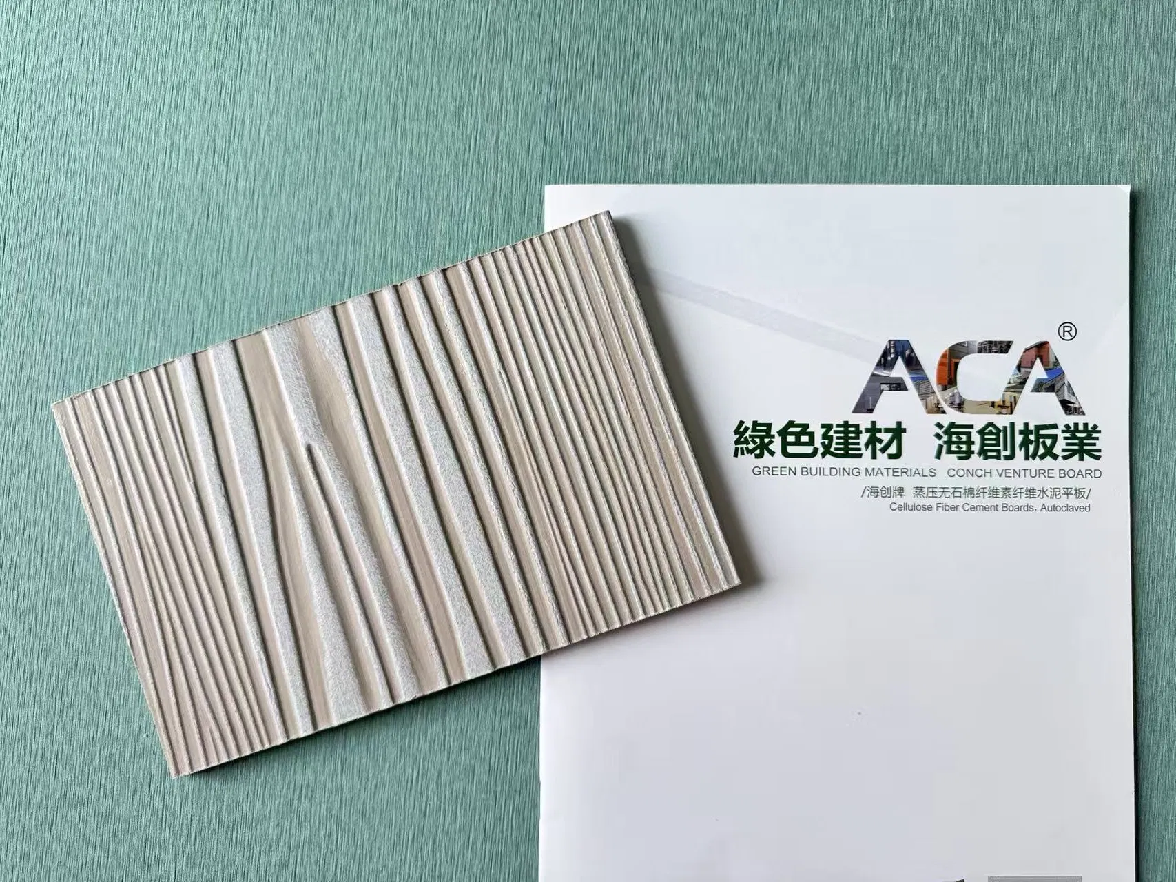 Wood Grain Fiber Cement Siding Planks Perfect for Exterior Renovations