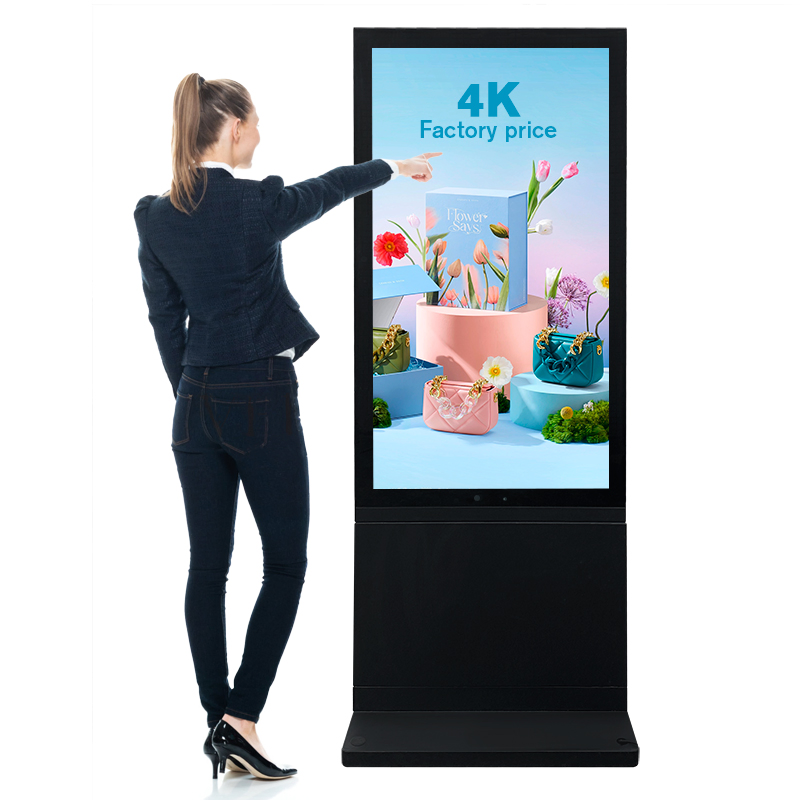 Водонепроницаемый сенсорный LCD-тотем для наружной рекламы