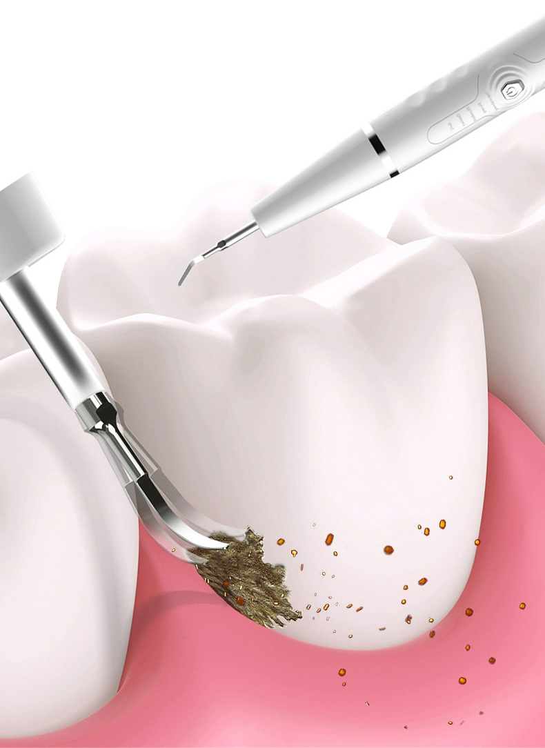 Sonic Tooth Cleaner Set Electric Oral Hygiene 600mAh LED Sonic Toothbrush