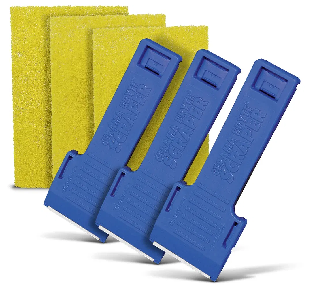 Cleaning Scraper Plastic Razor Scraper with 40mm Metal Blades