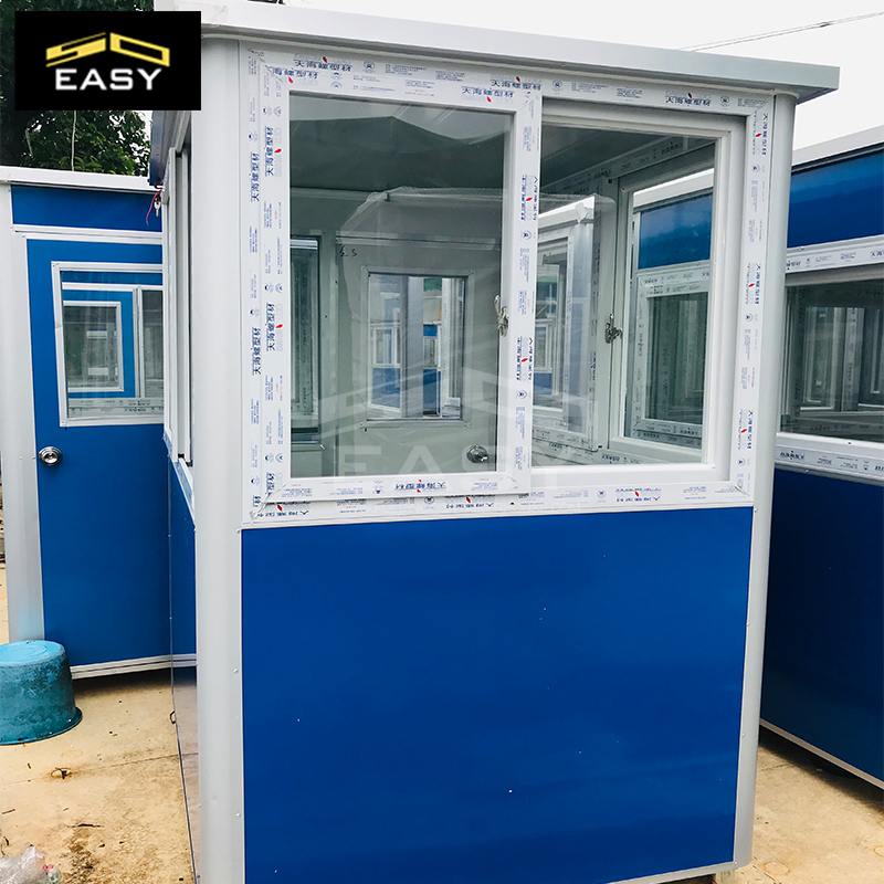 Cheap Assembly Sandwich Panel Outdoor Prefabricated Portable Security Booth