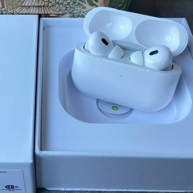 Original 1: 1 Good Quality PRO 2ND Generation Earbuds with Valid Serial Number Magsafe Charging Wireless Bluetooth Headphones