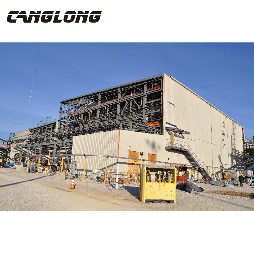 Prefabricated High Rise Multi Residential House Apartment Prefab Metal Light Steel Structure Frame Building