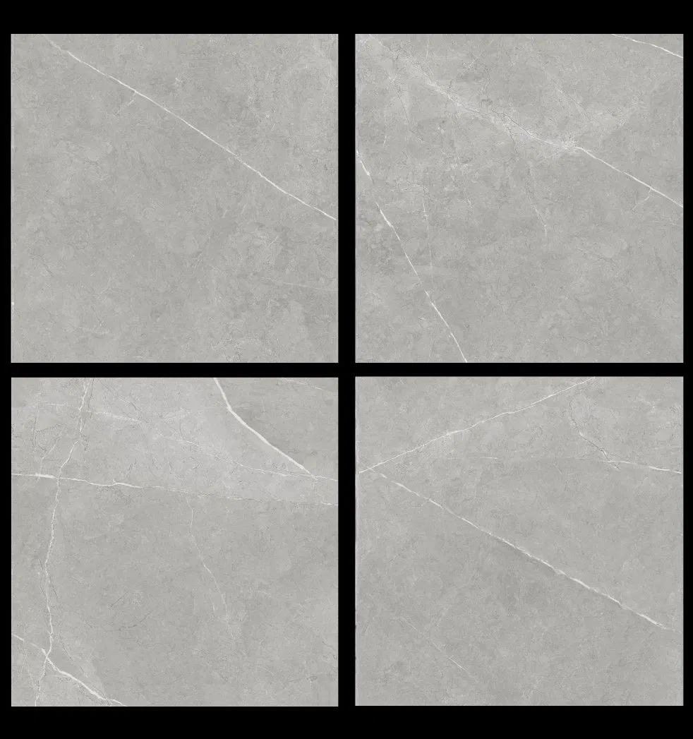 Керамогранитная плитка 600x600 мм серая для пола