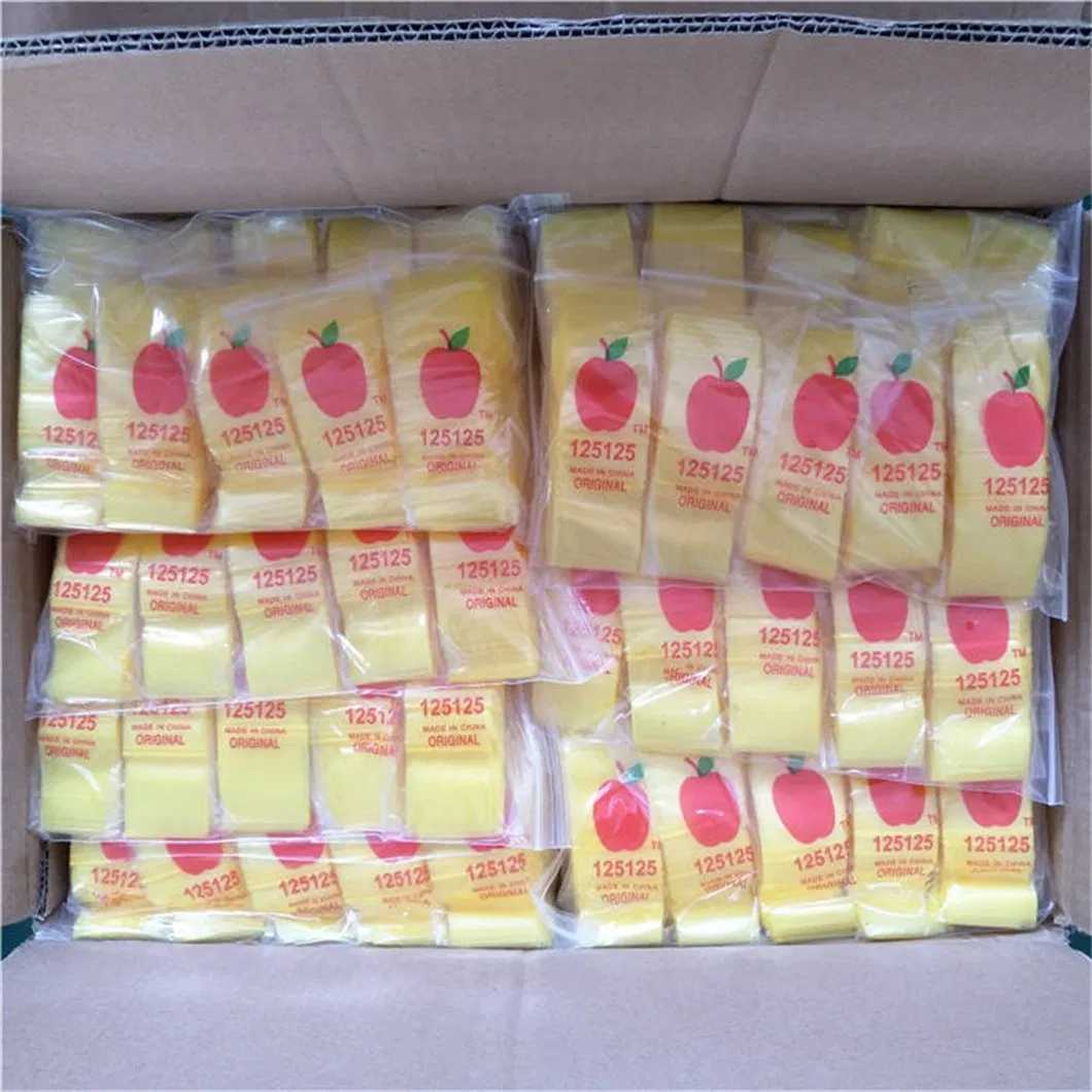 Factory Price 1515 Apple Mini Ziplock Baggies 1.5" X 1.5" 1000 Bags (Clear)