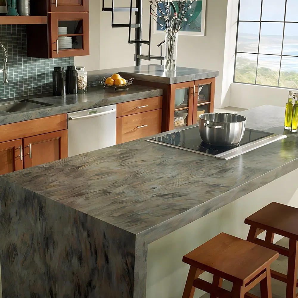 Factory Price Artificial Stone Acrylic Kitchen Countertop