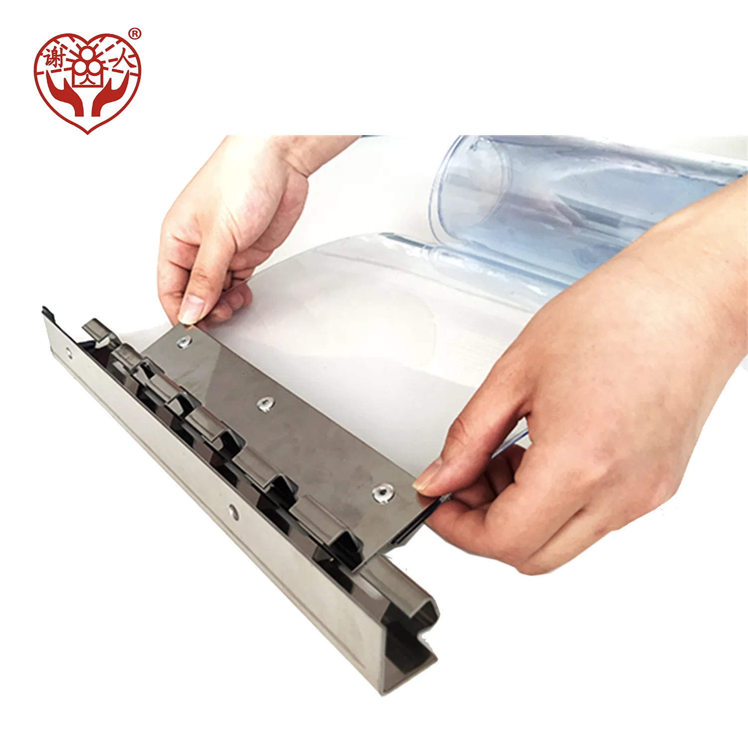 PVC Curtain Hanging Accessories Stainless Steel Curtain Rod