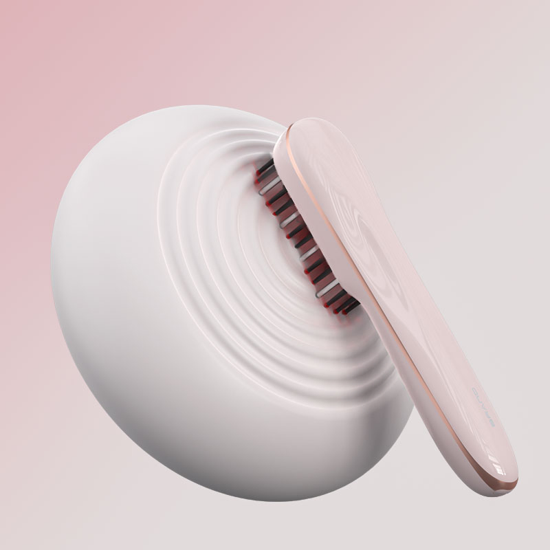 Электрический массажер для кожи головы с красным светом