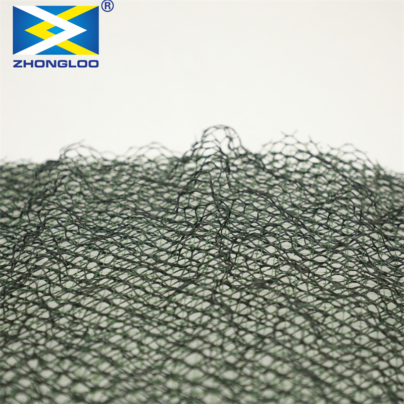 Erosion Control Geomat/Planting Mat/Plastic Mesh/3D Geomat Slope Protection Erosion Control Mat Drainage 3D Geomat