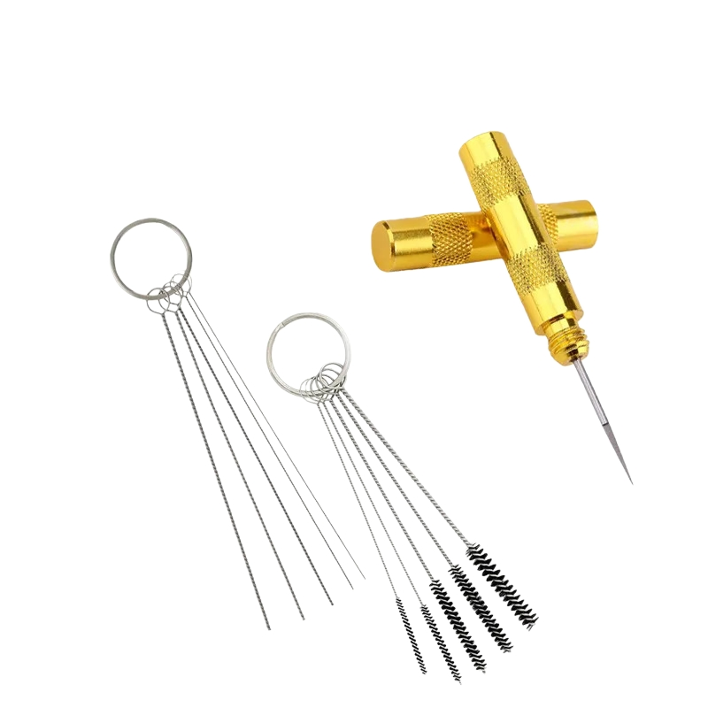 17PC/Set Nylon Brush HVLP Air Spray Gun Cleaning Kit