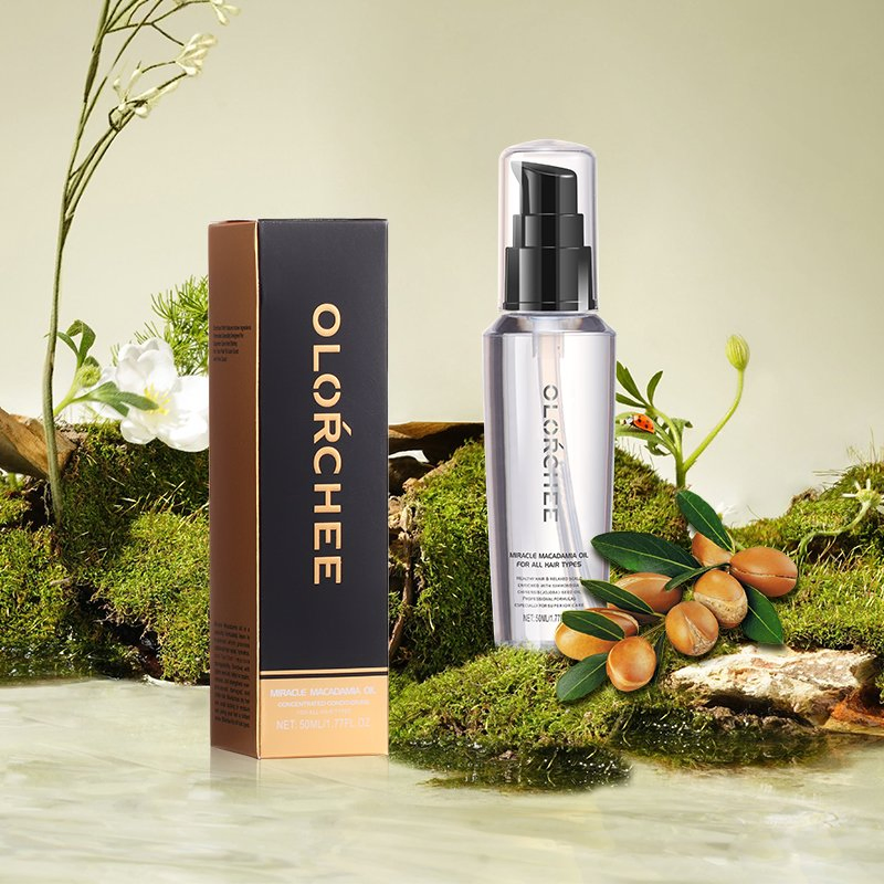 100% Pure Moroccan Argan Oil Hair Repair Serum Moisturizing Smooth