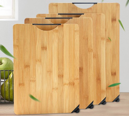 Customized Organic Bamboo Board Set Kitchen Chopping Board