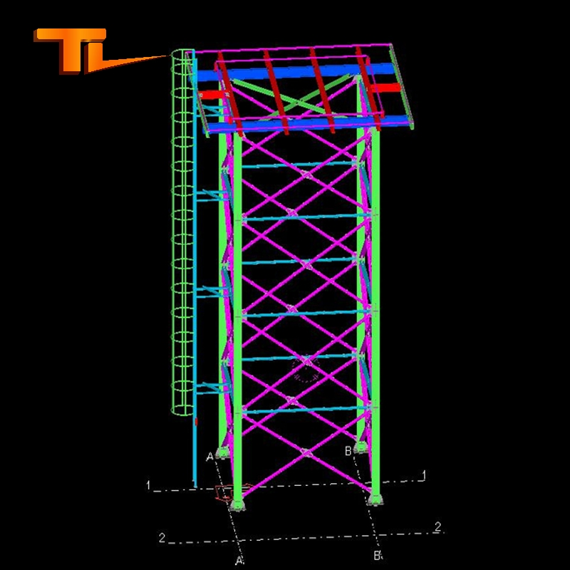 Prefab Steel Galvanized Radiator Support Water Tank Support Galv.