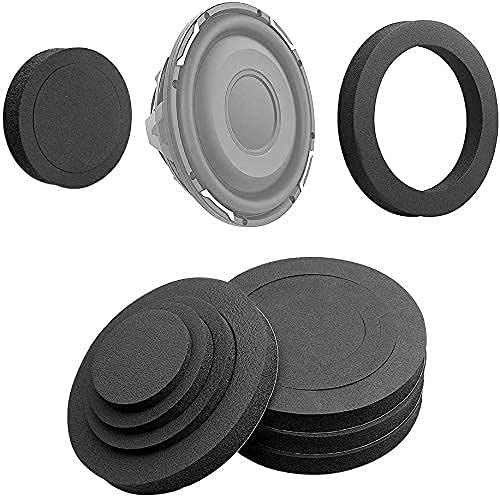 Sound Deadening Single Sided Adhesive Speaker Foam Ring