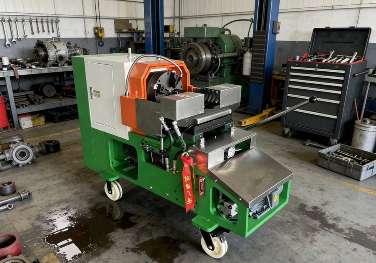 High-Efficiency Pipe Threading Machine 8 7kw Power Fast Delivery