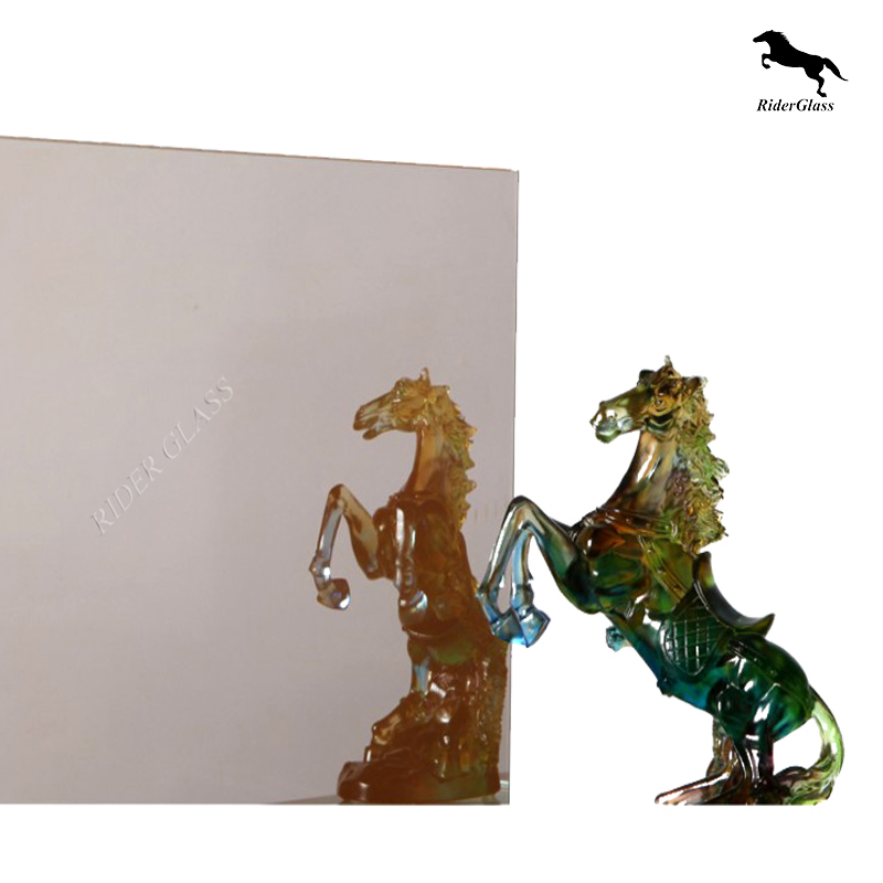 4mm 5mm 6mm Colors Reflective Glass