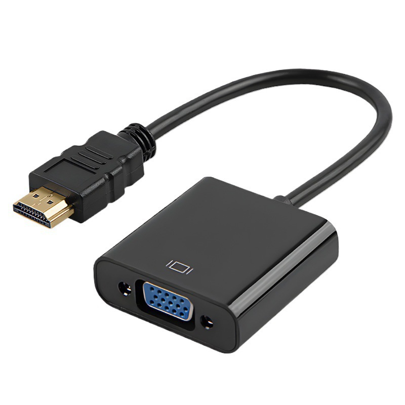 Адаптер HDMI-VGA с аудио и питанием для проектора