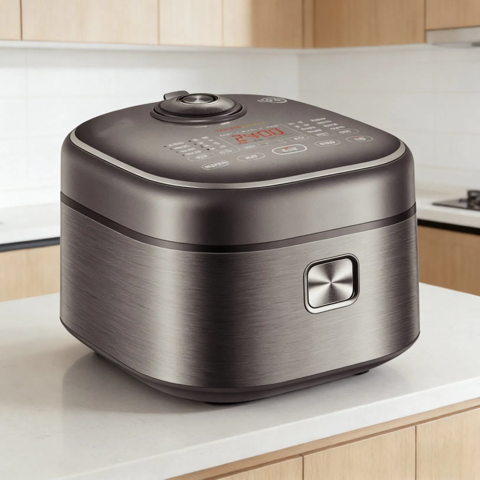 1300W Bottom Ih Heating Wide Mouth Spherical Inner Pot Intelligent Cooking Curve Detachable SUS304 Inner Lid IMD Touch Control Panel Rice Cooker