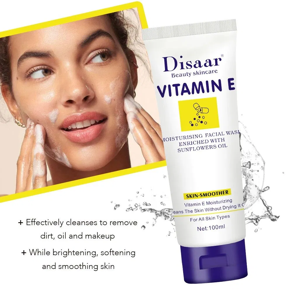 Makeup Remover Refreshing Moisturizing Vitamin E Facial Cleanser