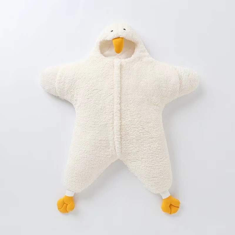 Cosy Soft Sleeping Bag One-Piece with Sherpa