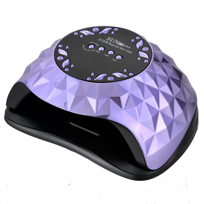 Amazon Hot 256W Professional 57lamp Beads 4times UV Nail Lamps for Home Salon