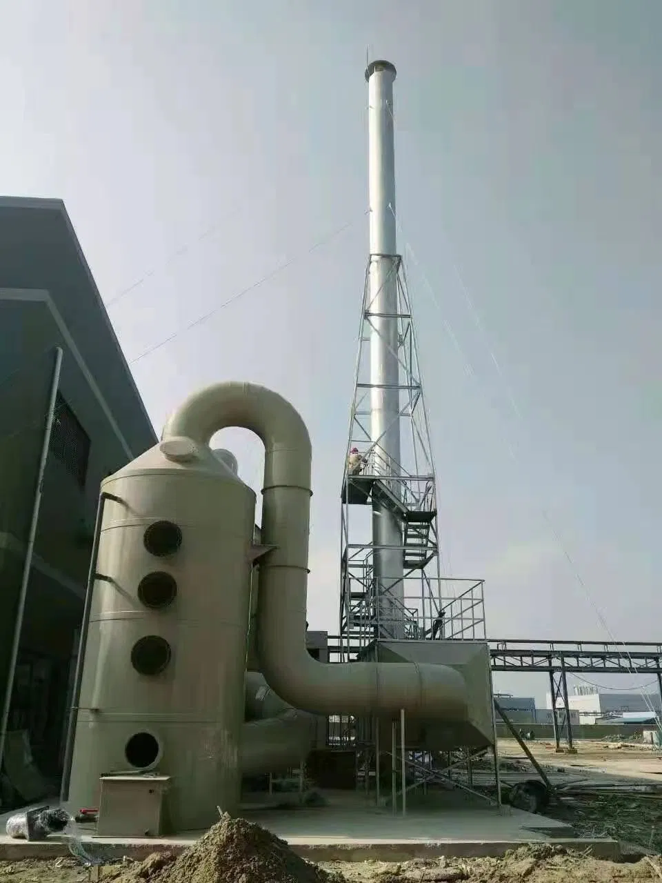 Acid Gas Removal Wet Scrubber System for Chlorine