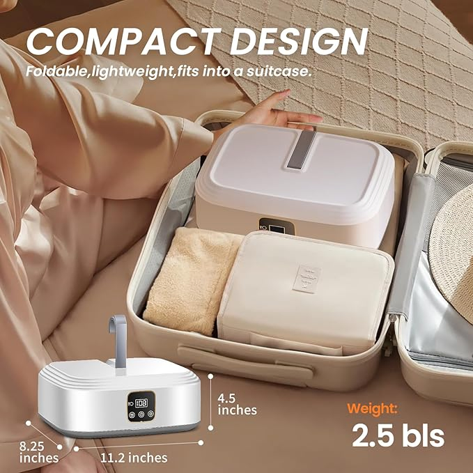 Multi-Functional Foldable Dryer Compact Clothes Dryer Household Electric Dryer Ironing Clothes