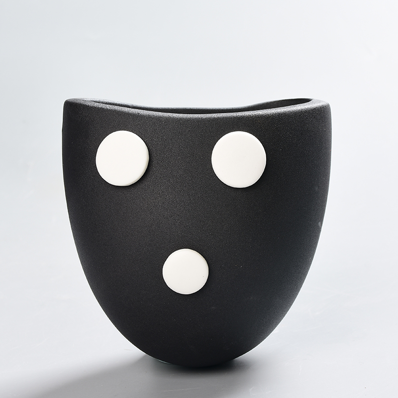 Горшок керамический настенный парижский стиль плетеные ручки