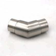 Stainless Steel Balcony Fence Elbow Balustrade Railing Pipe Fitting Stair Baluster Handrail