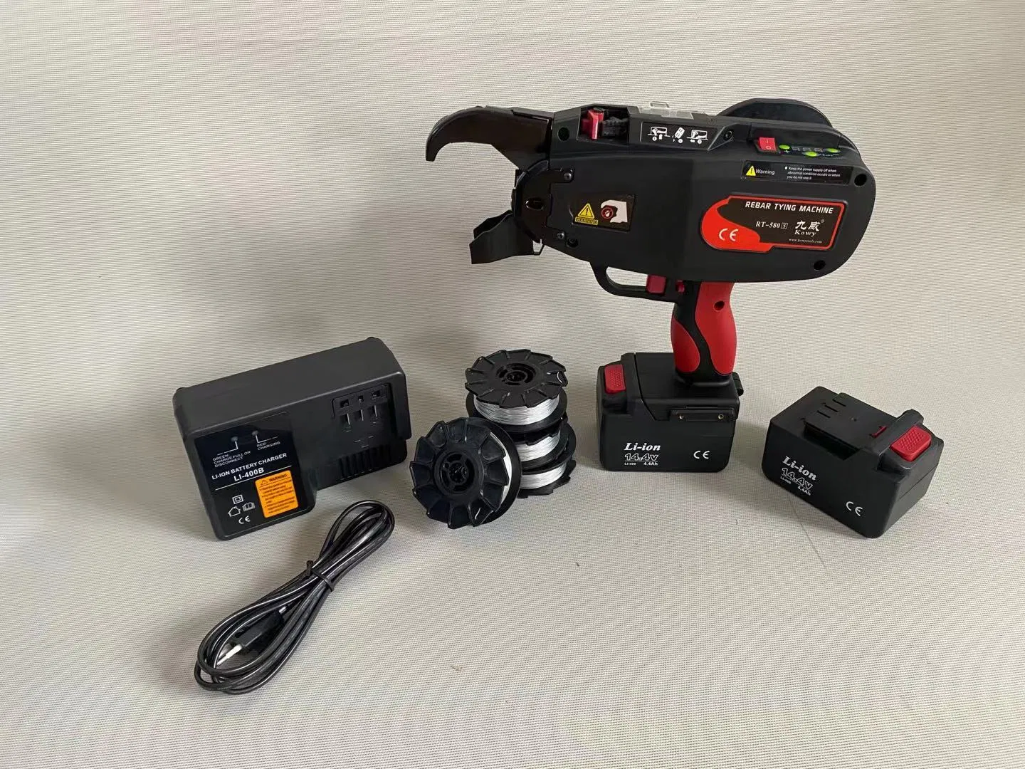 Portable Automatic Rebar Tying Machine for Fast Binding