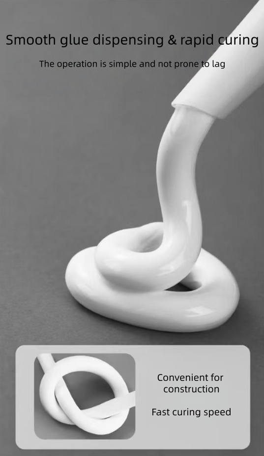 Strong Anti Mold Effect Toilet Gap Filler Silicone Sealant