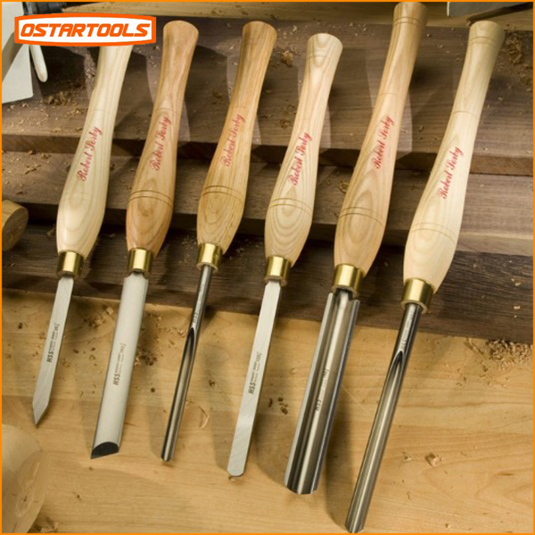 Набор стамесок для токарных работ по дереву Premium HSS