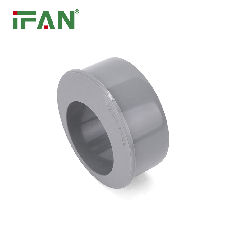 Ifan High Pressure Fittings UPVC 50-125mm Plumbing Fittings PVC Water Drain GB Bush UPVC Fitting