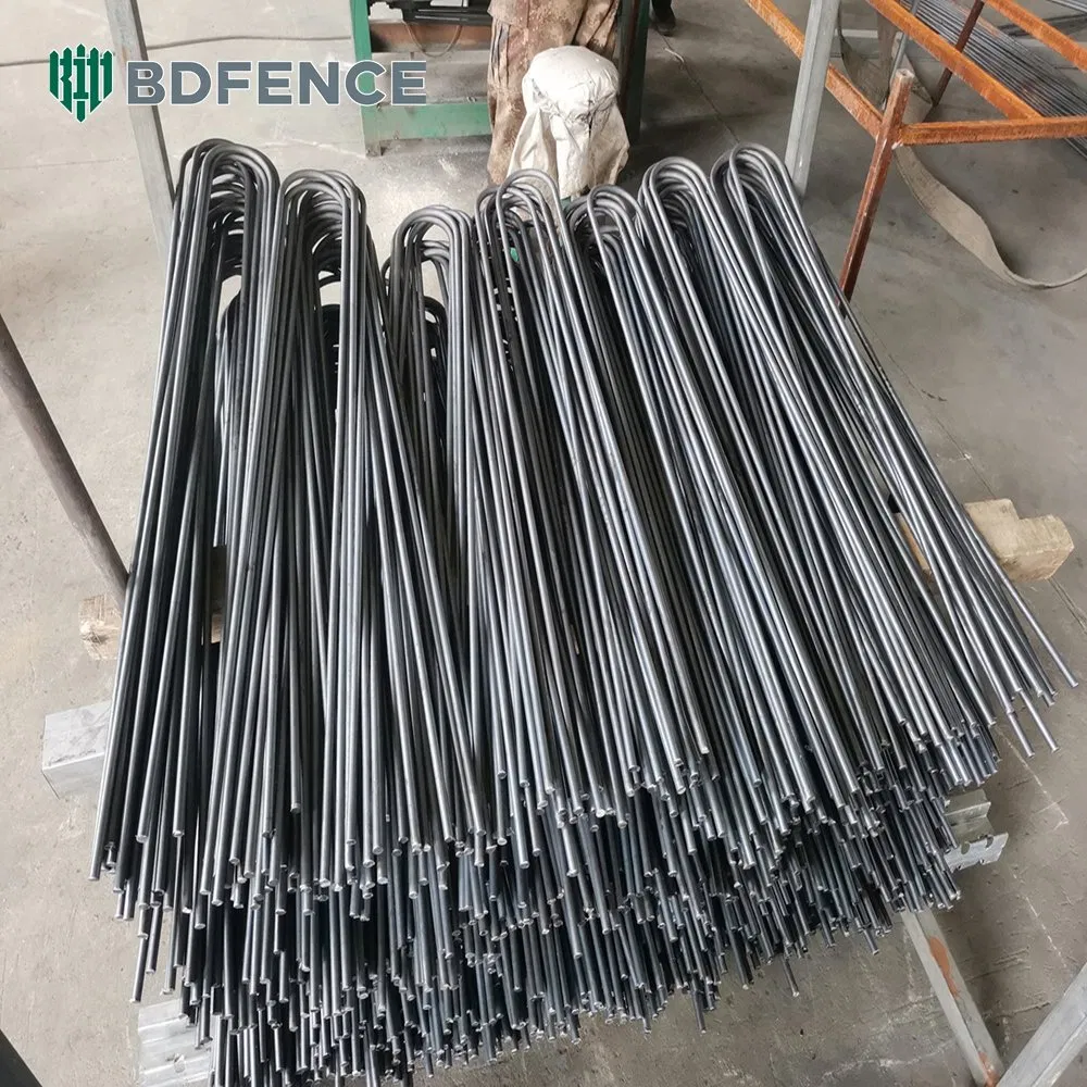 Metal Tubular Temporary WPC Vinyl PVC Composite Post Garden Steel Fence Zinc