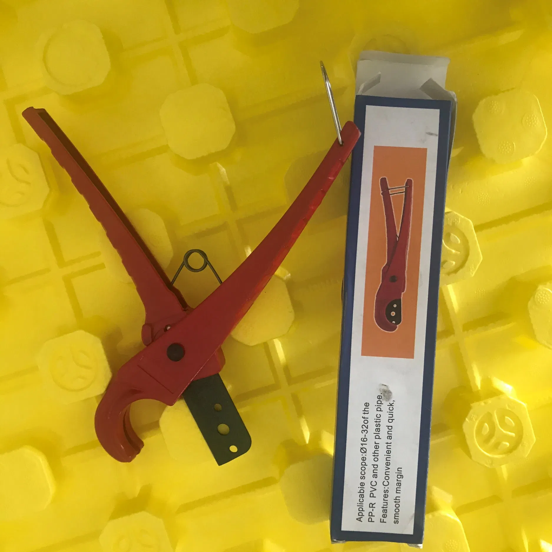 Plumbing Tools 25mm Portable Tube Cutter for Plastic PVC Pipe