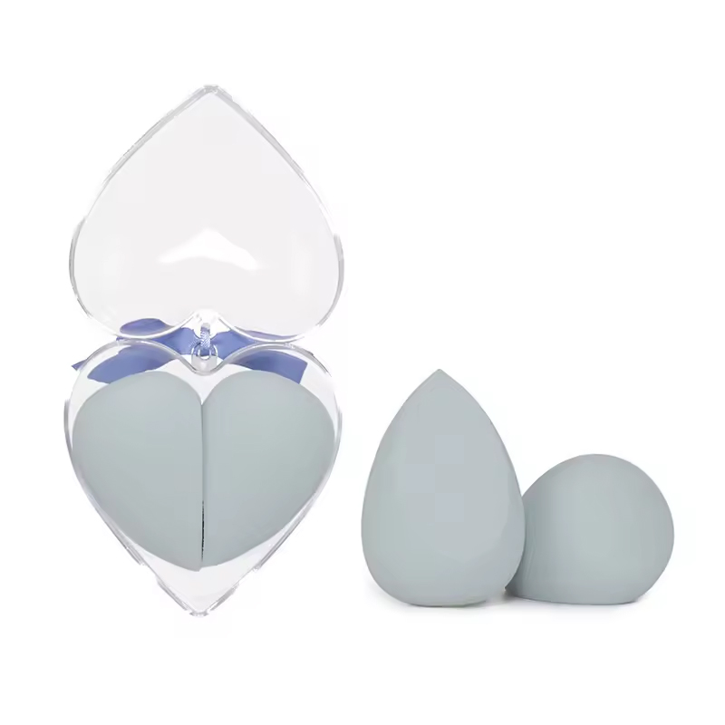 Ditong Heart Shaped Cosmetic Egg Puff