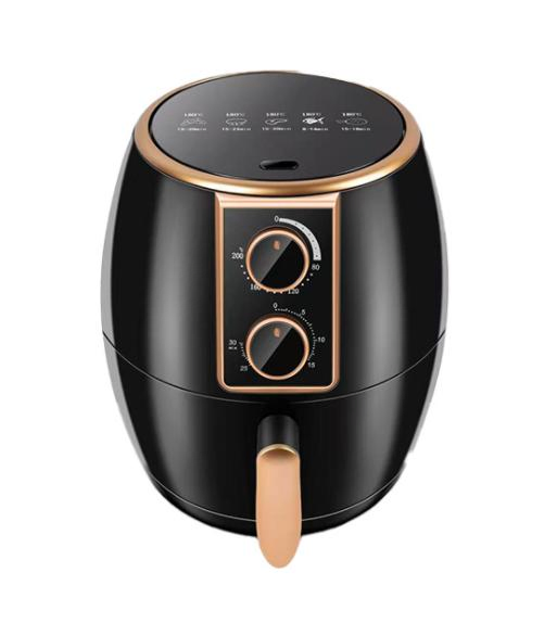 2.5 L Oil Free Deep Fryer Manual Time and Temperature Control Deep Fryer