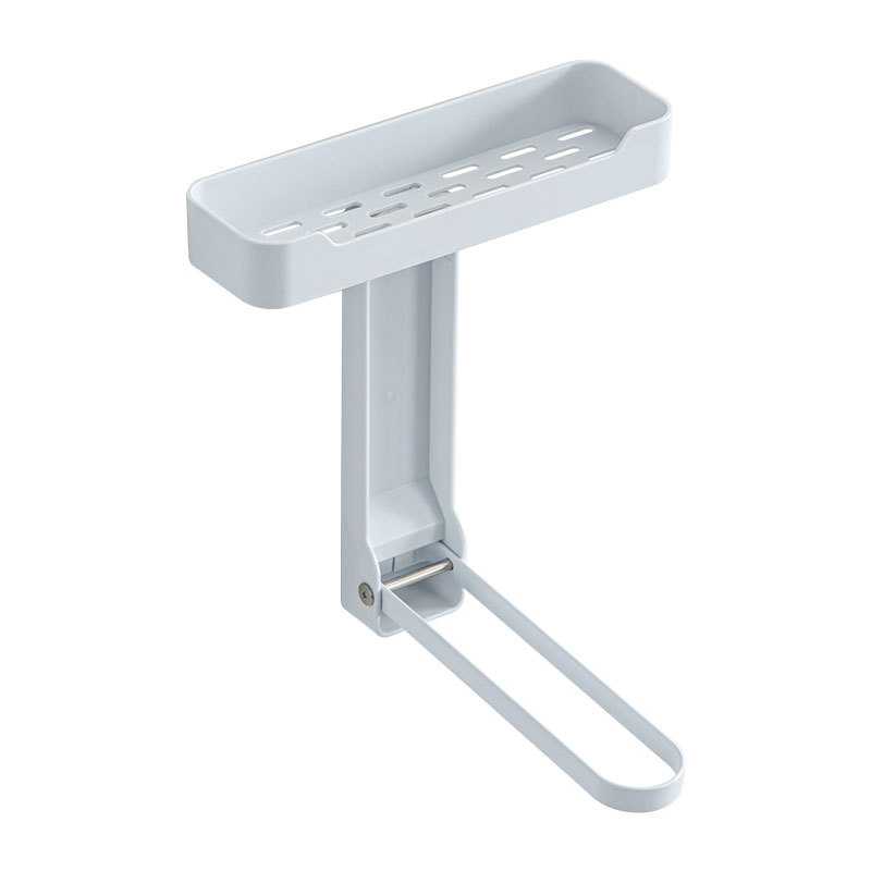 Factory Wall Mounted Storage Rack Draining Rack Foldable with Hooks