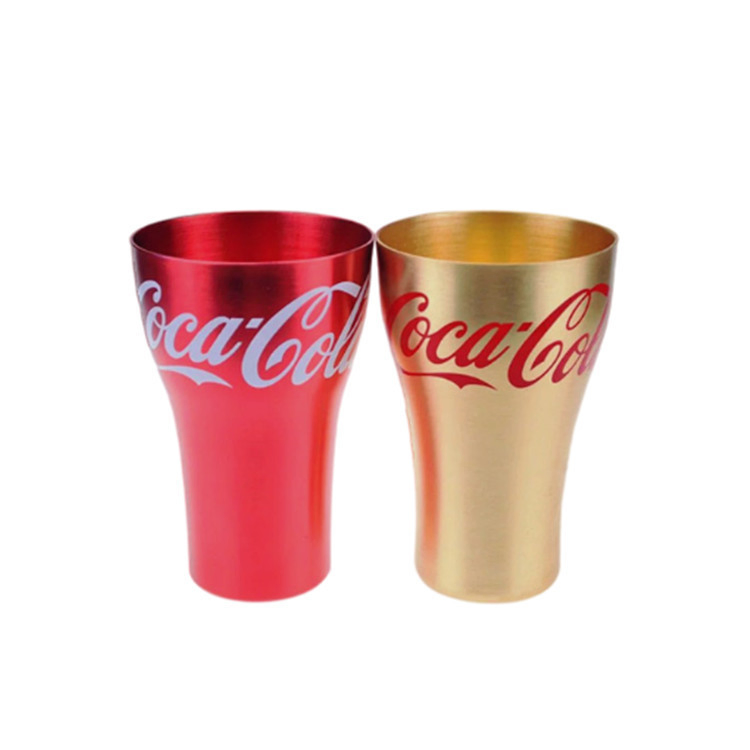 Custom Printed Premium Unbreakable Aluminum Cup for Soda and Beer