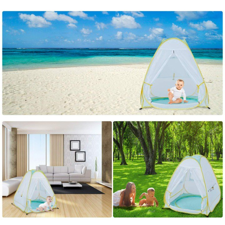 Baby Beach Tent Sun Protection Shelter Pool Portable Infant Mosquito Net