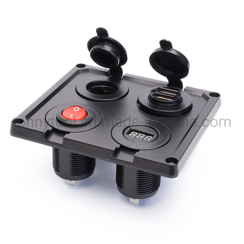 Двойной USB-адаптер 12В для прикуривателя автомобиля