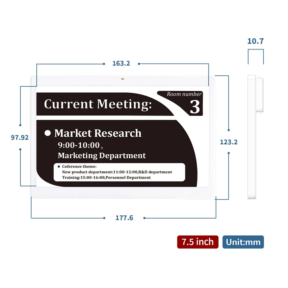 Electronic Shelf Label with RFID Tag Selector and Security Tag Removal