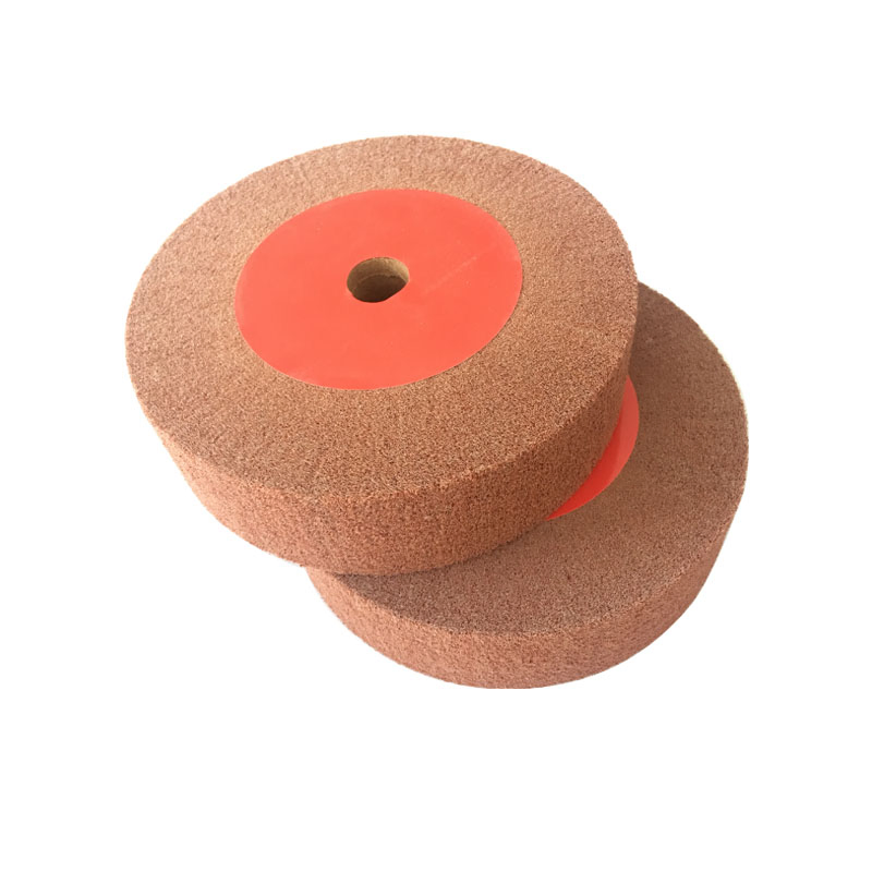 4.5′ ′ Non Woven Polishing Wheel as Hardware Tools for Metal Stainless Steel Polishing