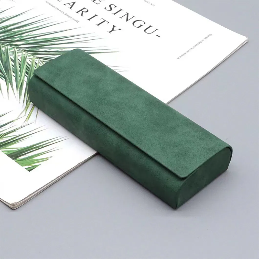 Leather Eyewear Case New Style Sunglasses Eyewear Organizer Storage Box Eye Glasses Case