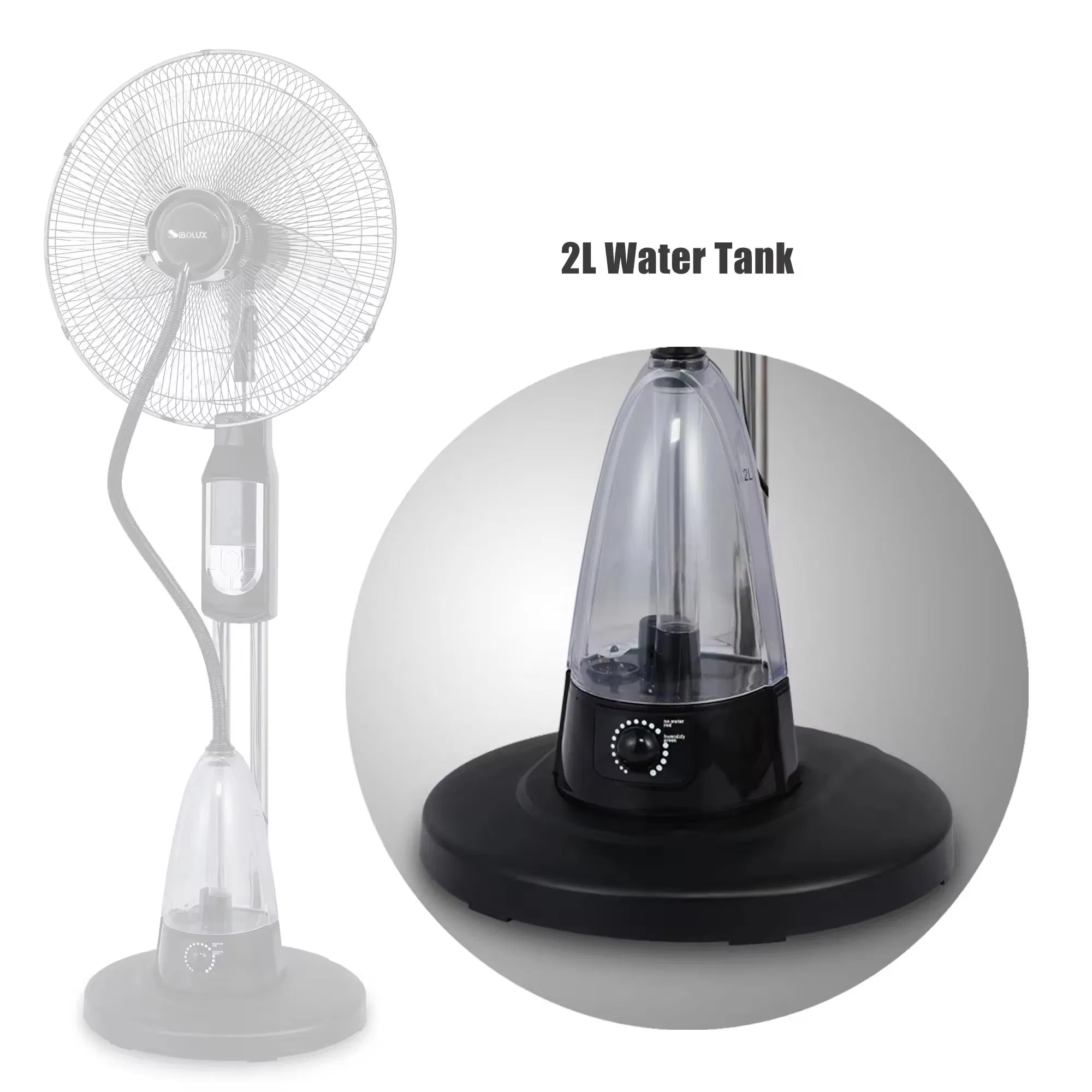 18 Inch European Christmas Electric Water Mist Fan for Cool Comfort
