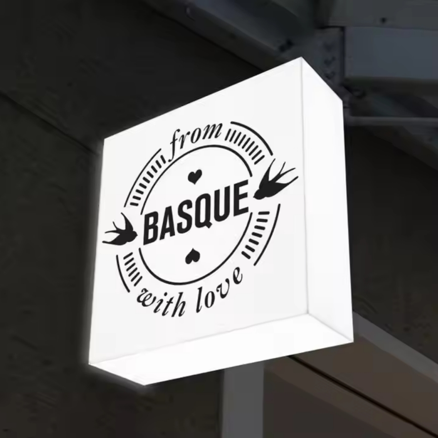Outdoor Business Sign Logo Display New Advertising Signboard LED Light Box